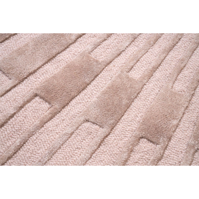 Alfombra RADIUS BEIGE (Colección Hecha a Mano)